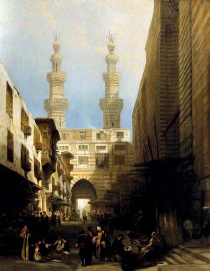 David Roberts A View in Cairo